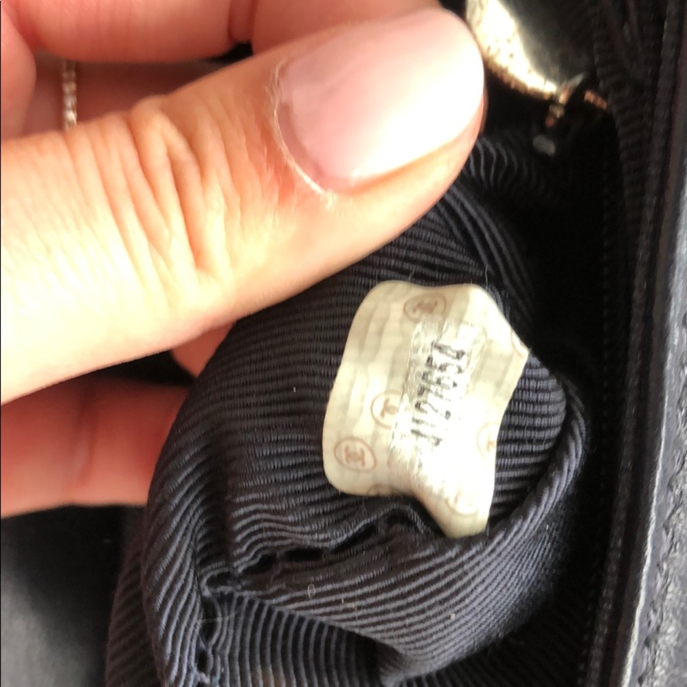 Chanel navy blue lambskin backpack - Picture 11 of 16